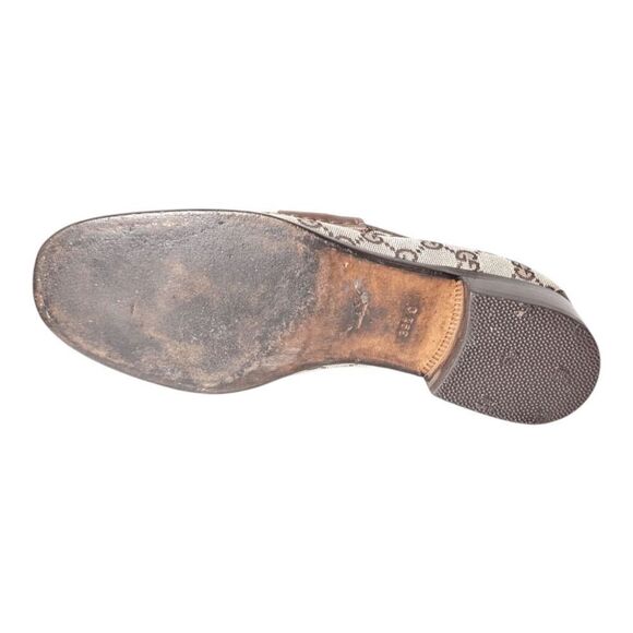 GUCCI Monogram Horsebit Loafers Size 39.5C - Picture 7 of 12